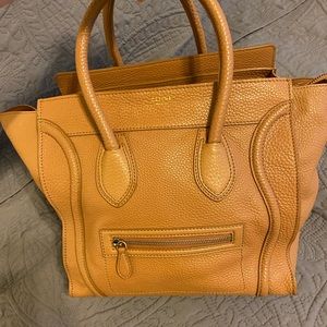 Authentic Celine Luggage Handbag